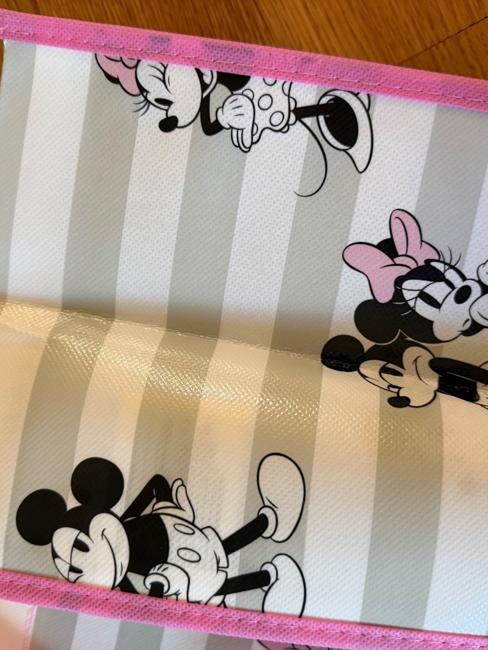 3-Disney's Mickey Mouse & Minnie Mouse Reusable Extra Large Tote Bags - Picture 14 of 15